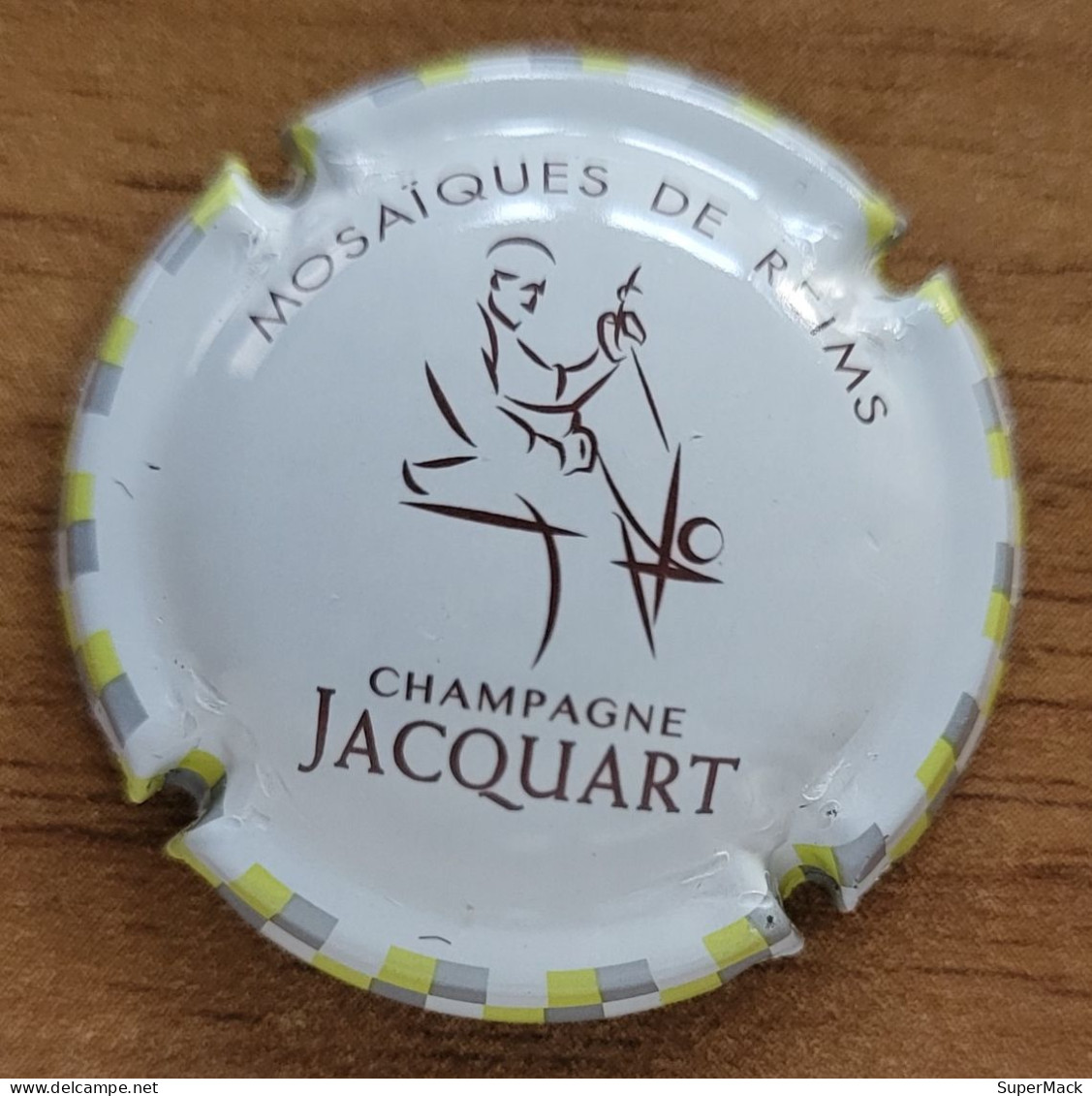 Capsule Champagne JACQUART Série Mosaïques De Reims, Carrés Décalés. L'embouteillage Nr 26 - Jacquart