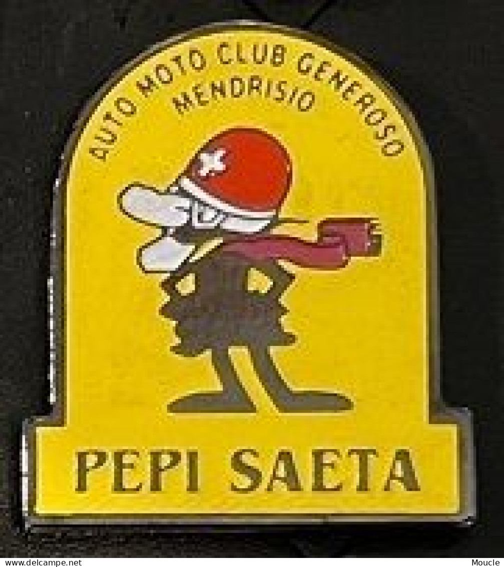 MOTO - MOTOCYCLISTE - MOTORBIKE - MOTORRAD - BIKER - PEPI SAETA - AUTO MOTO CLUB GENEROSO - MENDRISIO - TESSIN  - (33) - Motos