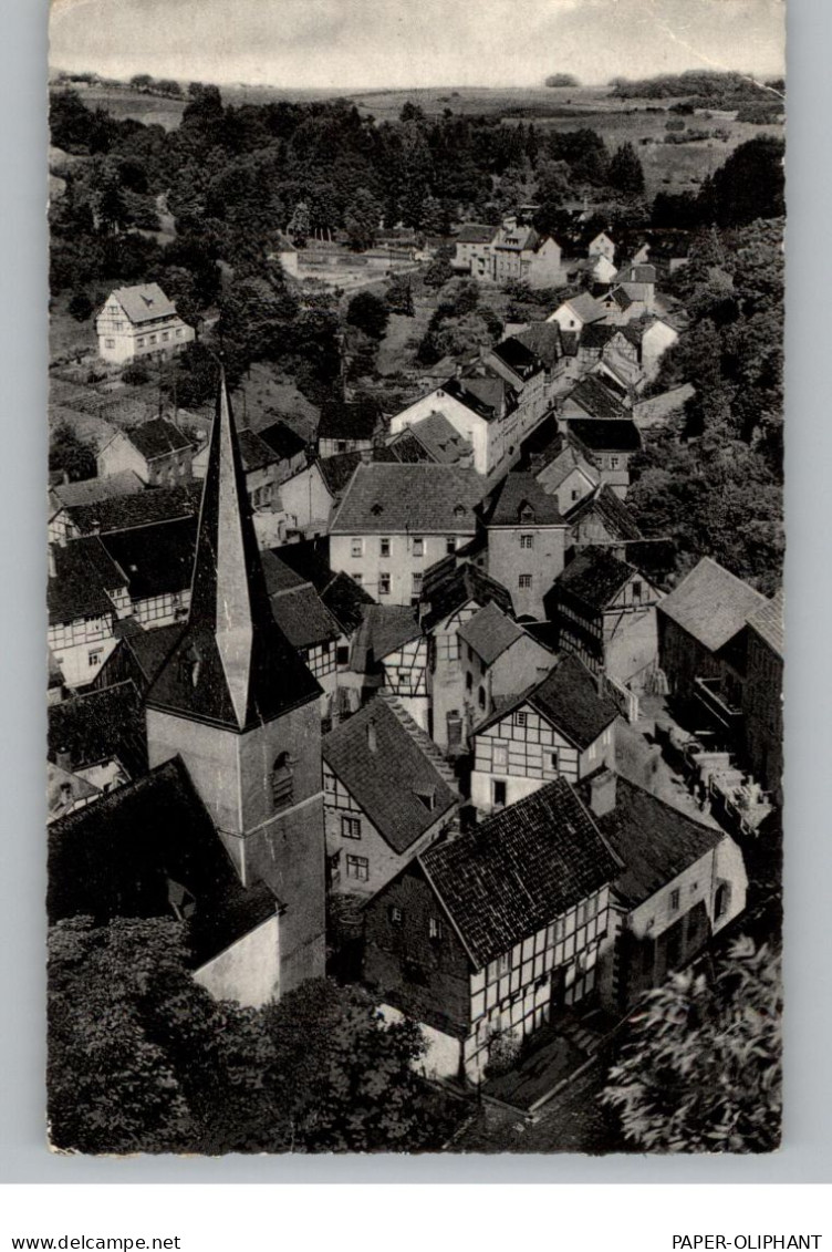 5378 BLANKENHEIM, Blick über Den Ort, Landpoststempel "Ahrdorf über Blankenheim", Brfm. Fehlt - Euskirchen