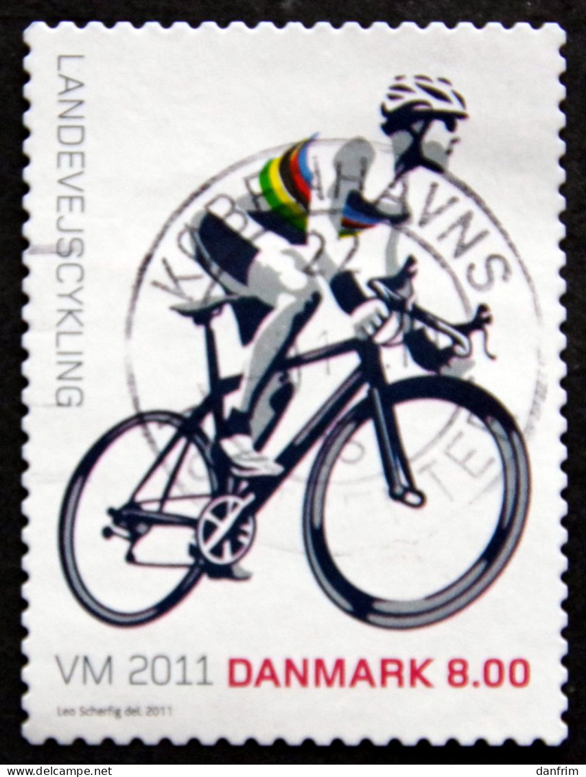 Denmark 2011  Cycle World Championship.   MiNr.1661 ( Lot B 2078 ) - Gebruikt