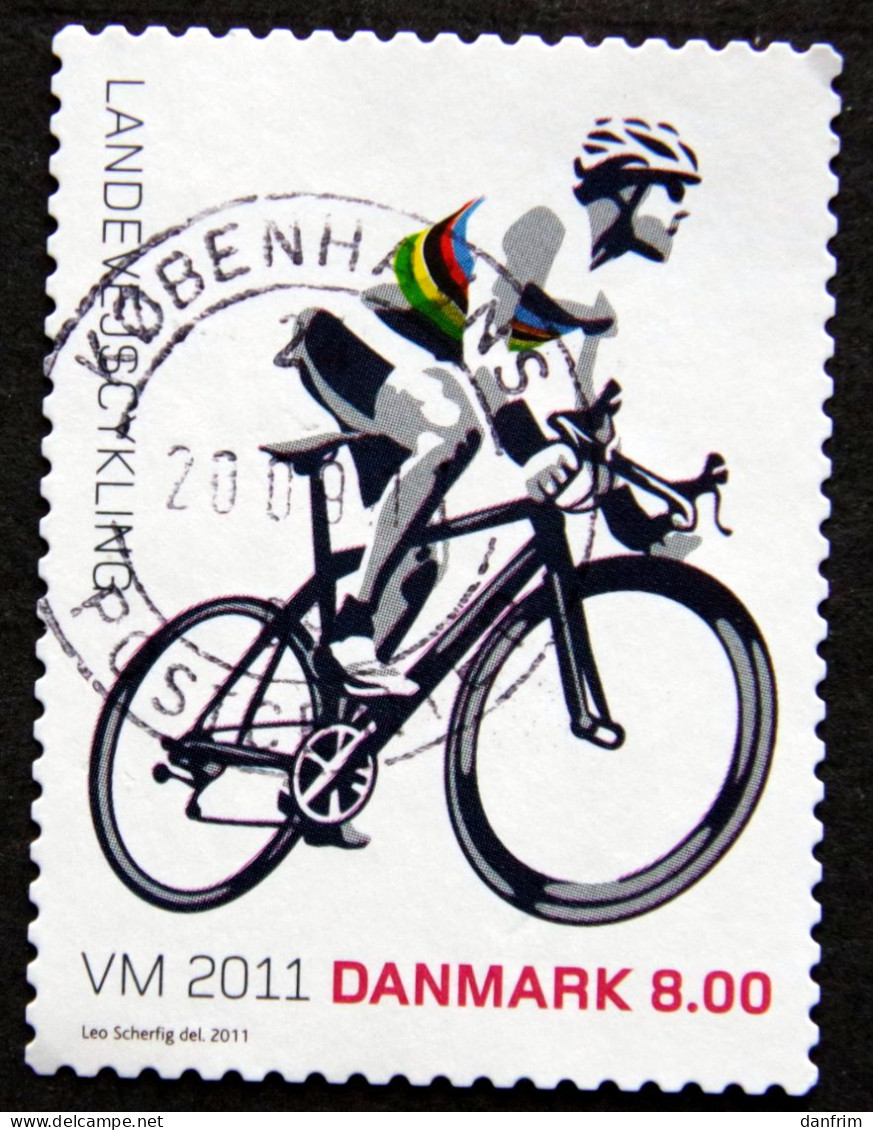 Denmark 2011  Cycle World Championship.   MiNr.1661 ( Lot B 2079 ) - Gebruikt