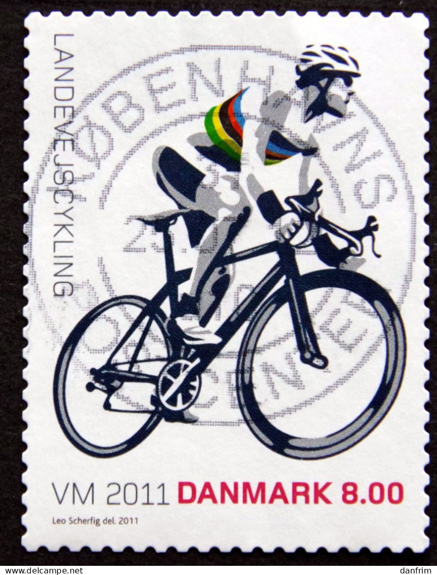 Denmark 2011  Cycle World Championship.   MiNr.1661 ( Lot B 2080 ) - Gebruikt