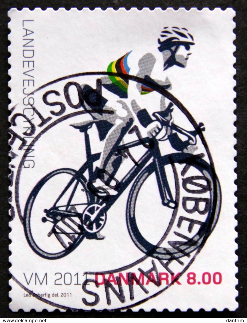 Denmark 2011  Cycle World Championship.   MiNr.1661 ( Lot B 2083 ) - Gebruikt