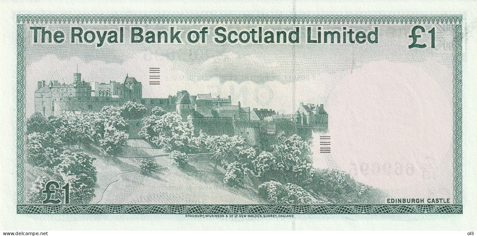 SCOTLAND - 1 POUND 1981 P-336   UNC - 1 Pound