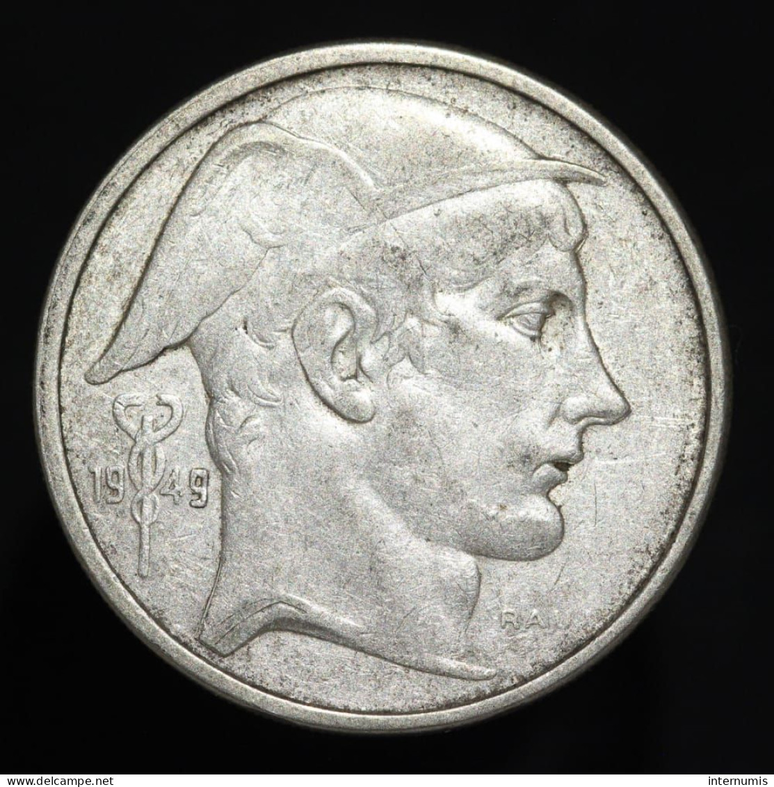 Belgique / Belgium, , 50 Francs, 1949, Argent (Silver), SUP (AU), KM#136 - 50 Franc