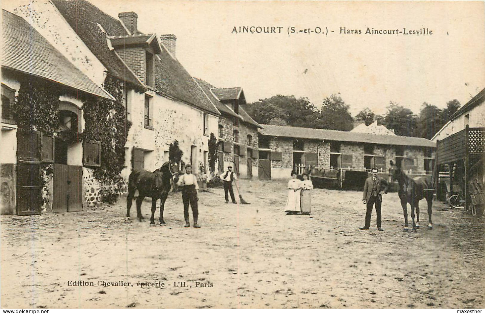 AINCOURT Haras Aincourt Lesville - Aincourt