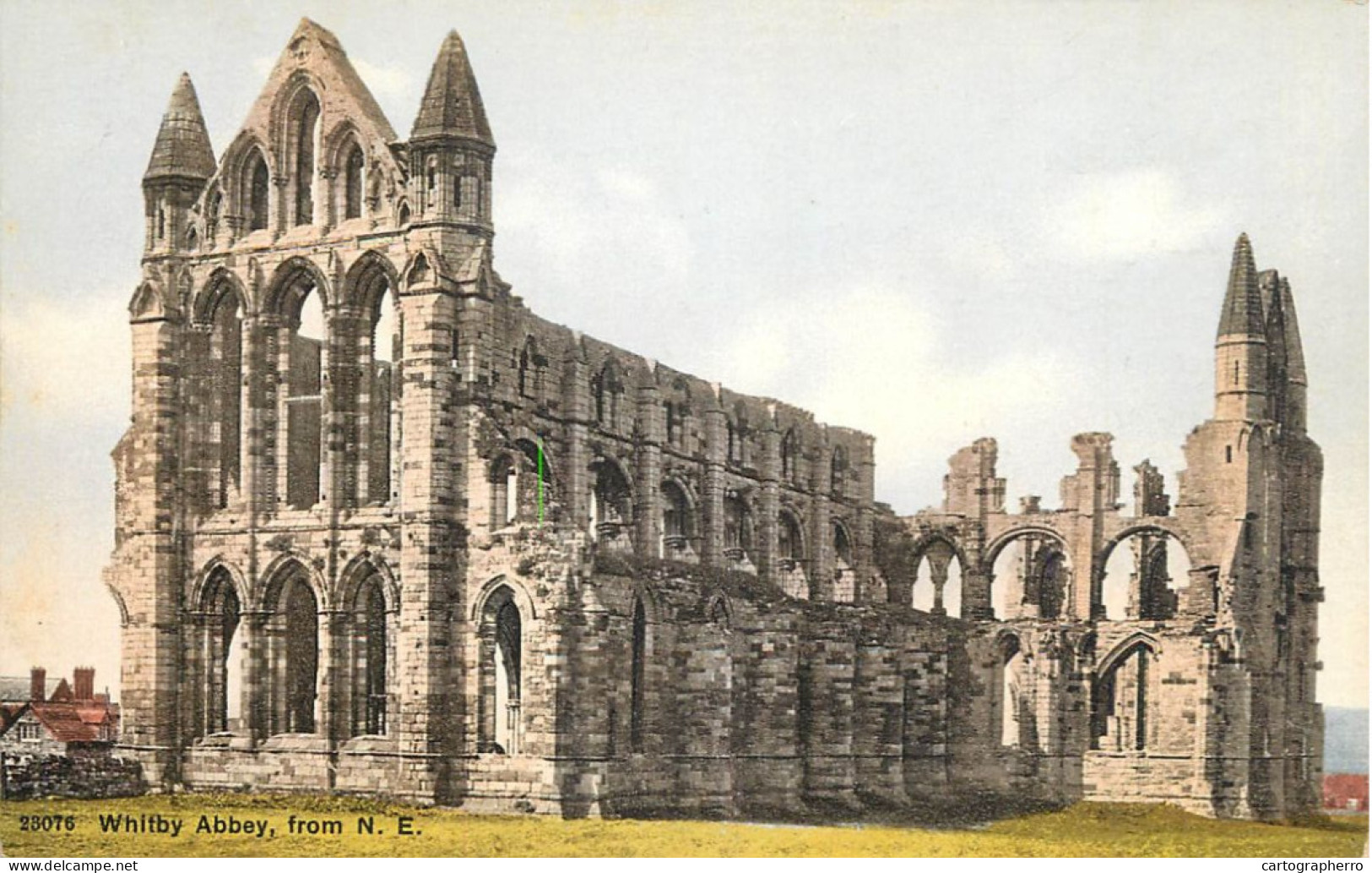 Postcard United Kingdom England Whitby Abbey Ruins - Whitby