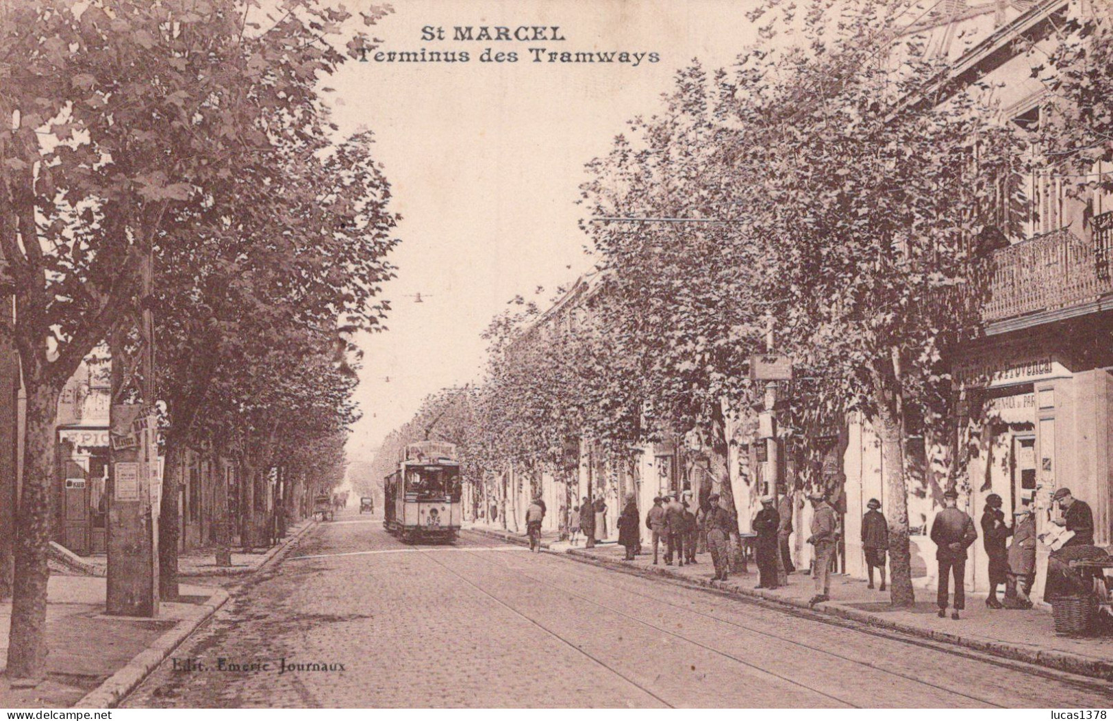 13 / MARSEILLE / SAINT MARCEL / TERMINUS DES TRAMWAYS - Saint Marcel, La Barasse, St Menet