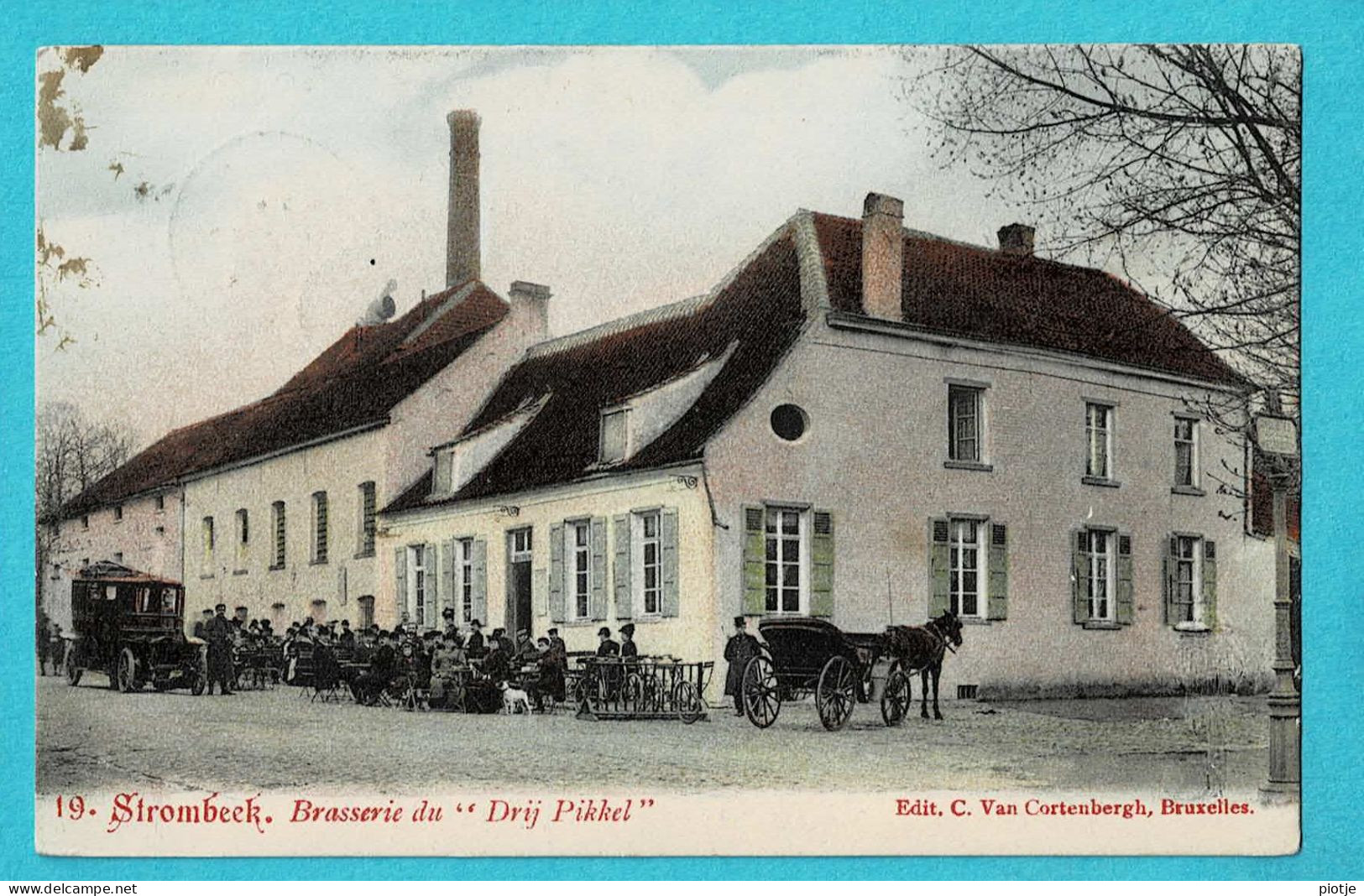 * Strombeek Bever (Grimbergen - Vlaams Brabant) * (Edit C. Van Cortenbergh, Nr 19) Brasserie Du Drij Pikkel, TOP, Rare - Grimbergen