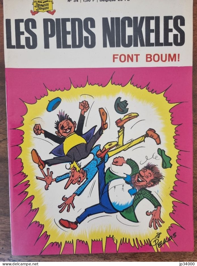 Les Pieds Nickelés Font Boum N°34. SPE Edition 1968 - Pellos - Pieds Nickelés, Les