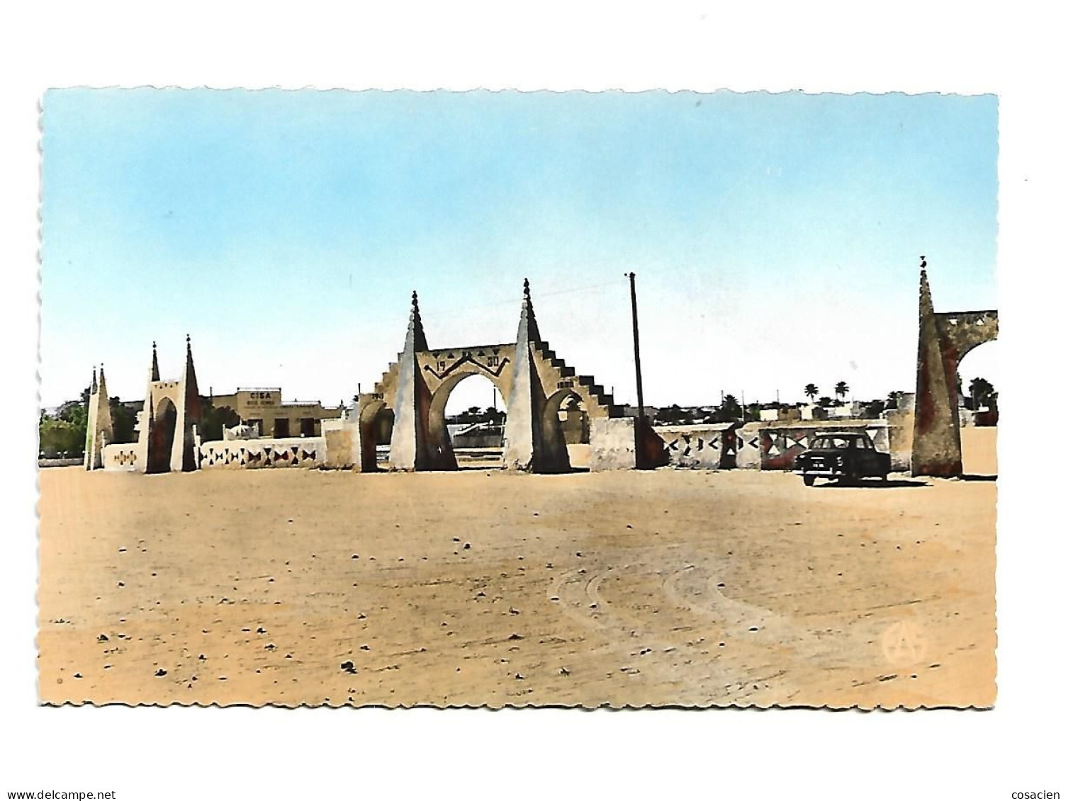 Ouargla Algérie Les Portes Carbillet Couleur écrite Circulé Sous Enveloppe Sans Date Vers 1961/1963 - Ouargla