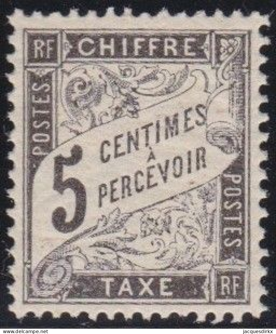 France  .  Y&T   .     Taxe 14    (2 Scans)         .   *      .    Neuf Avec Gomme - 1859-1959 Neufs