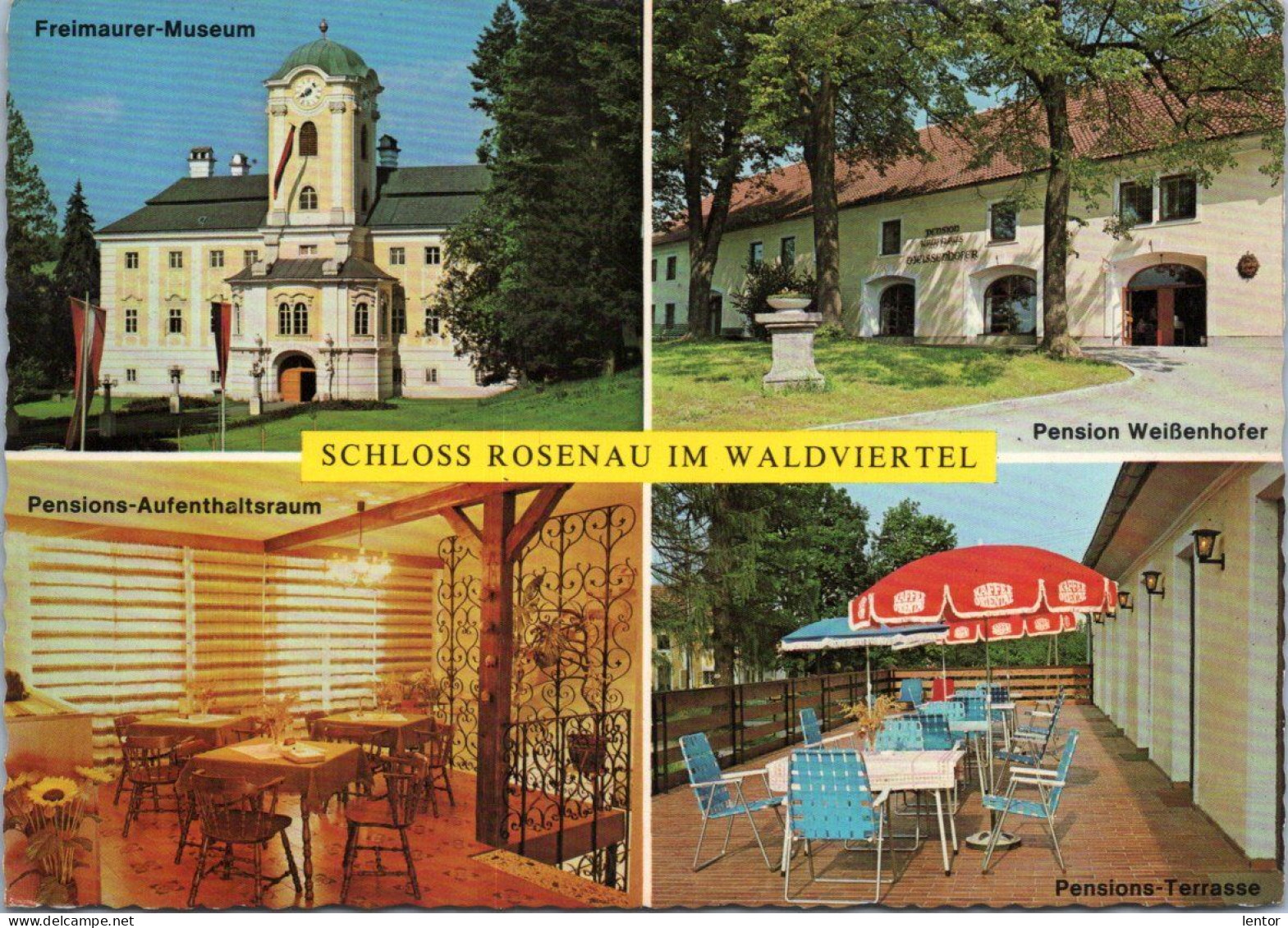 0120 / Weißenhofer, Schloß Rosenau, Austria - Zwettl