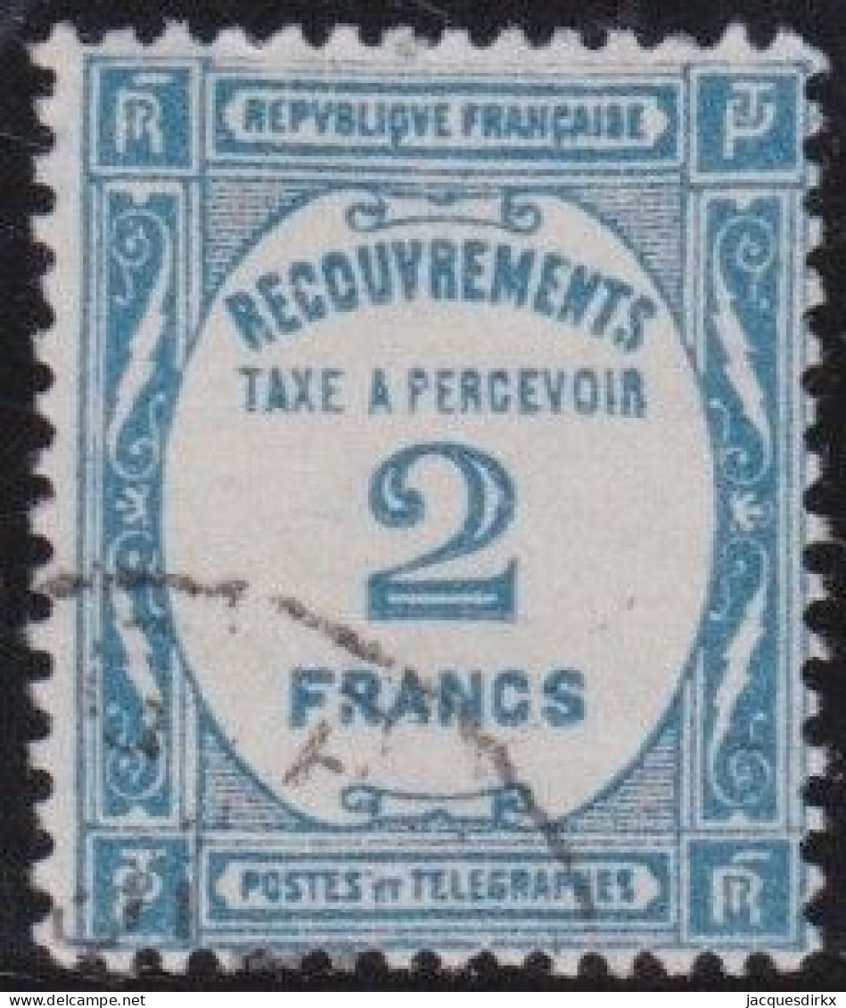 France  .  Y&T   .     Taxe  61         .   O     .   Oblitéré - 1859-1959 Usati