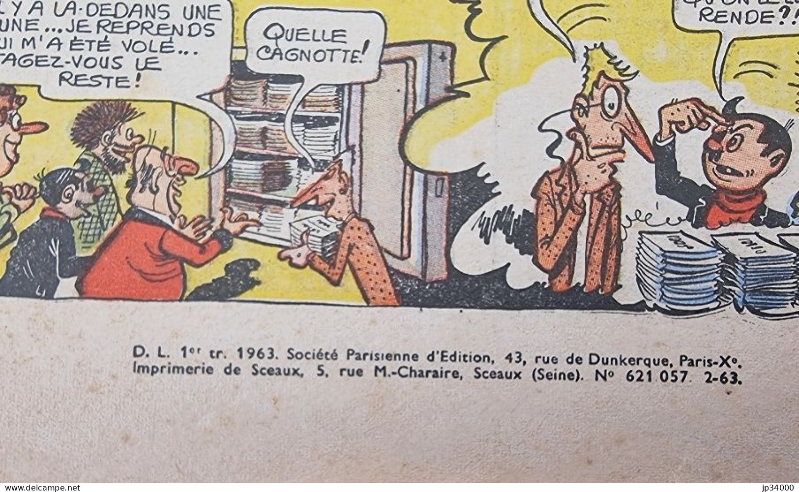 Les Pieds Nickelés Ne Veulent Pas Se Faire Rouler N°38. SPE Edition 1963. Pellos - Pieds Nickelés, Les