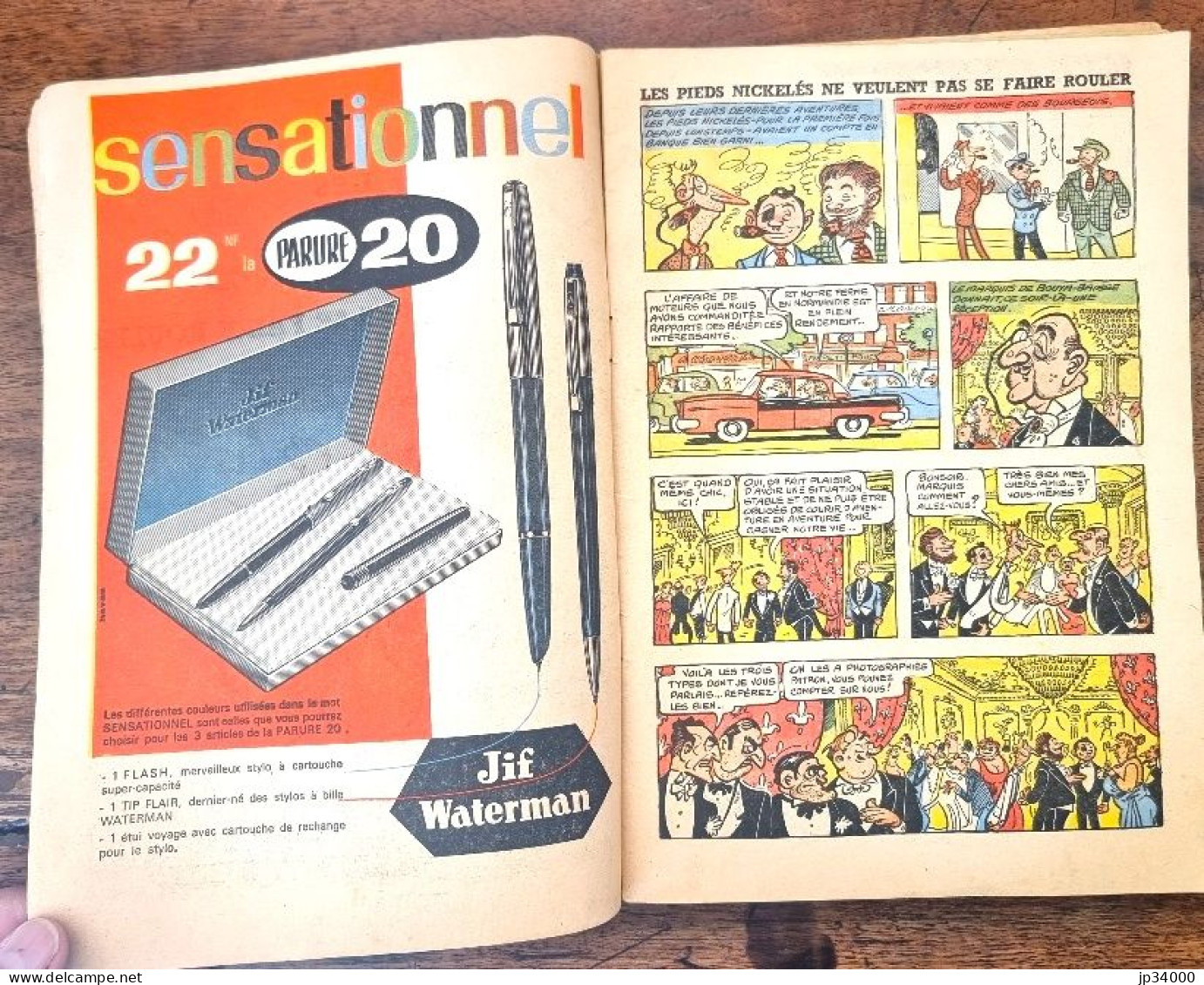 Les Pieds Nickelés Ne Veulent Pas Se Faire Rouler N°38. SPE Edition 1963. Pellos - Pieds Nickelés, Les