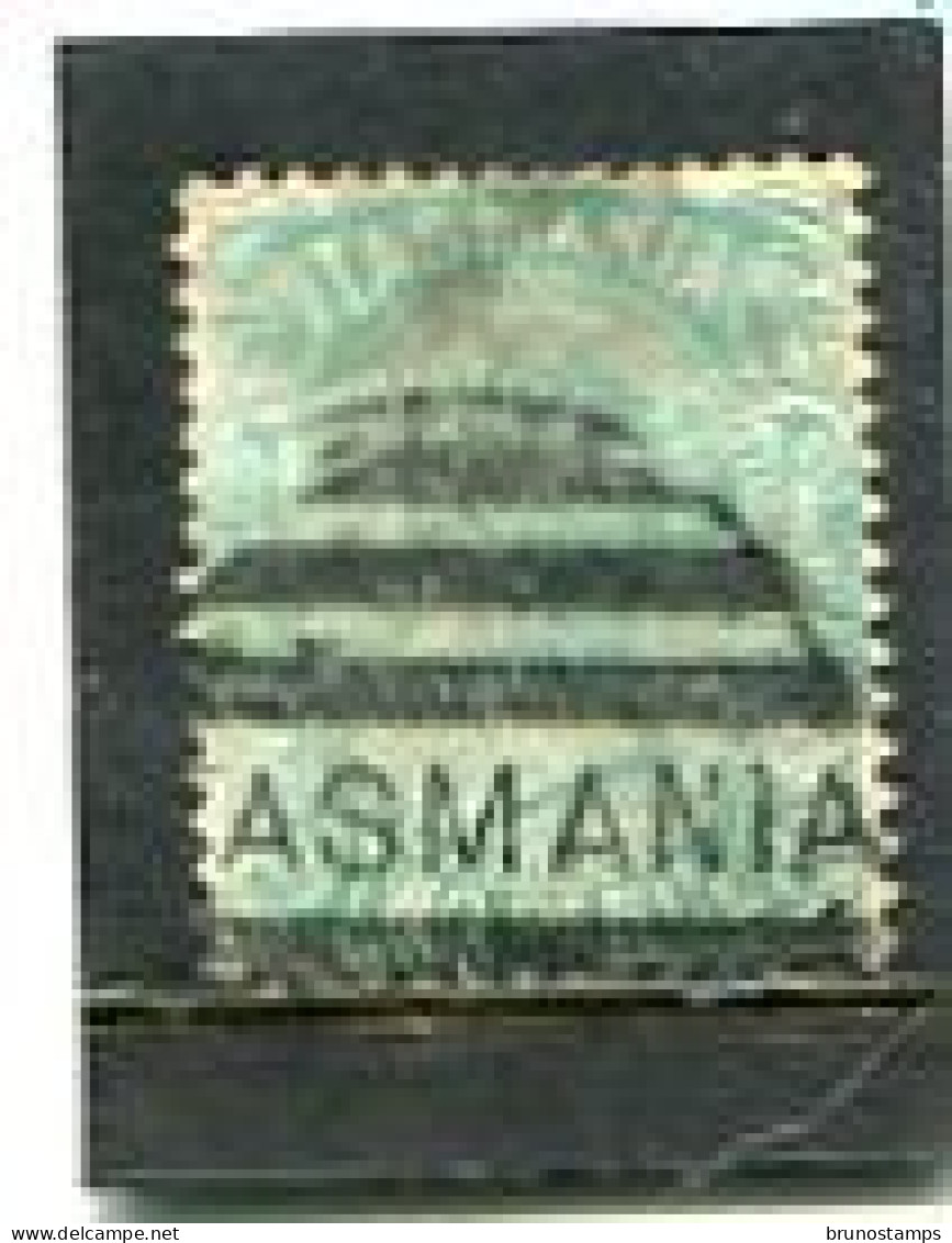 AUSTRALIA/TASMANIA - 1878  2d  GREEN  PERF 14  FINE USED  SG 157 - Used Stamps