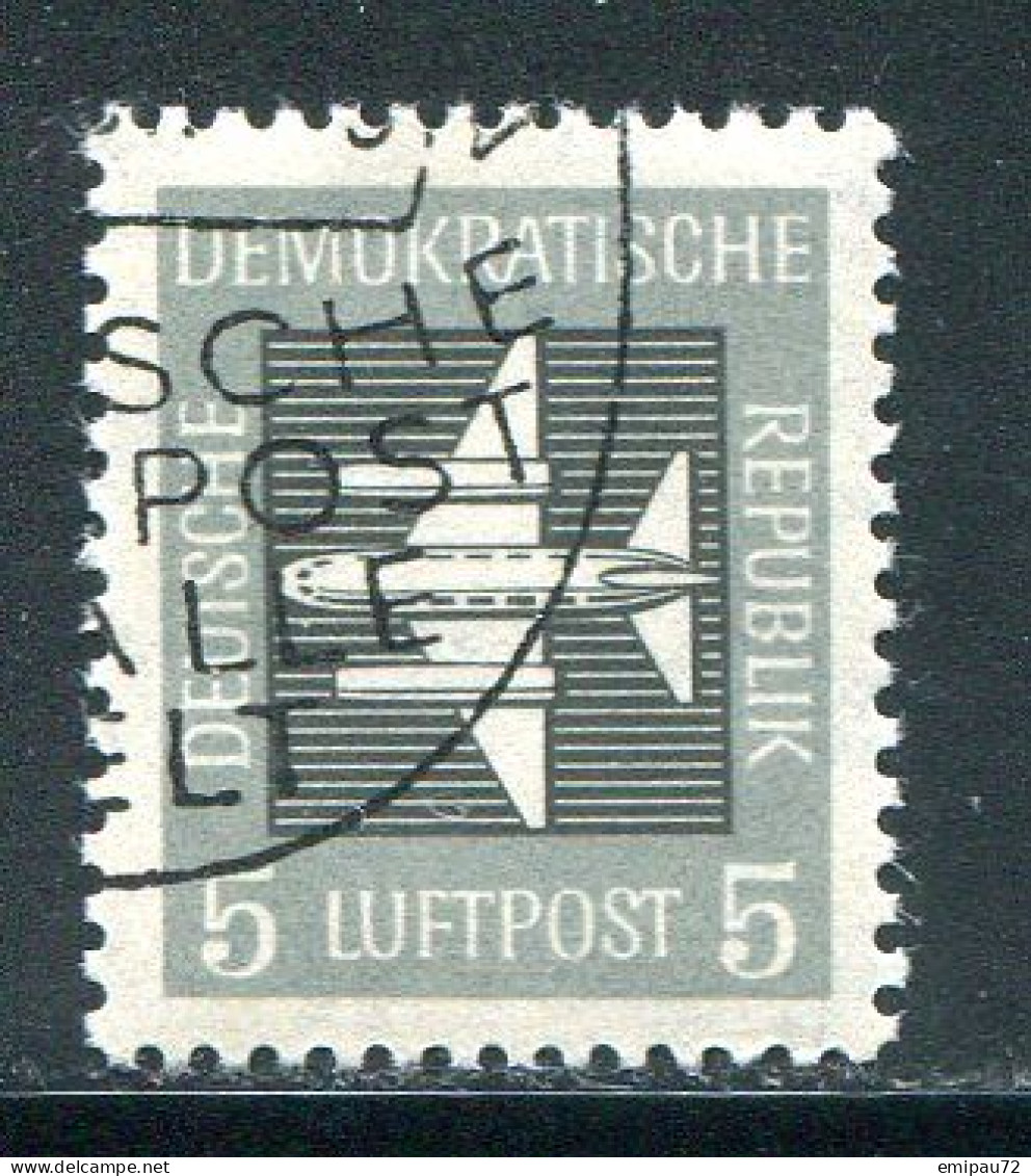 ALLEMAGNE ORIENTALE- P.A Y&T N°1- Oblitéré - Airmail