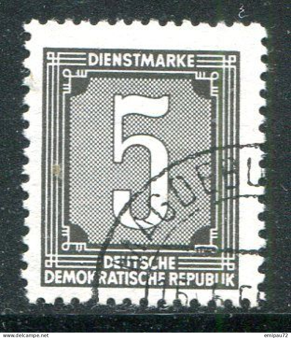 ALLEMAGNE ORIENTALE- Service Y&T N°34- Oblitéré - Used