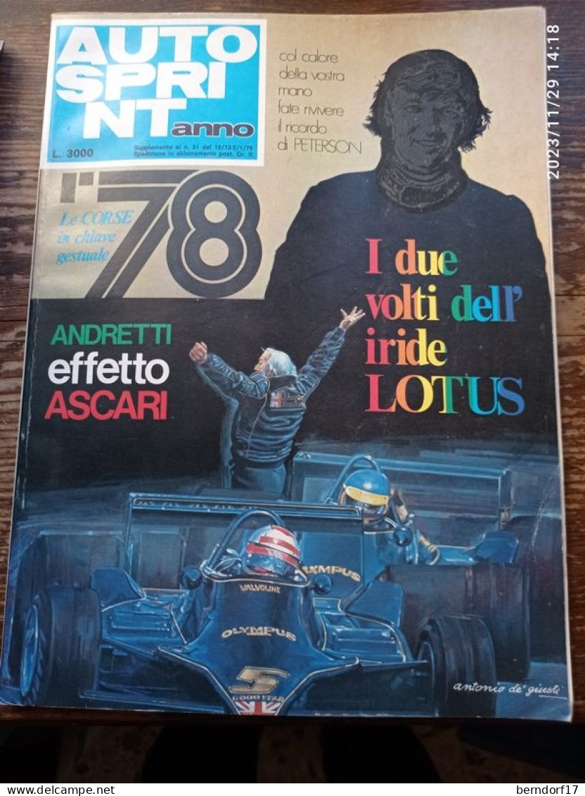 AUTOSPRINT ANNO 78 - Engines