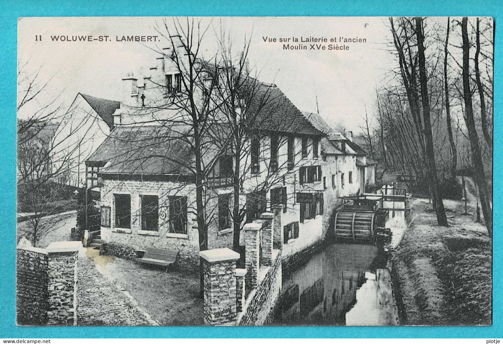 * Sint Lambrechts Woluwe Saint Lambert (Brussel - Bruxelles) * (Cliché F. Walschaerts, Nr 11) Laiterie, Ancien Moulin - St-Lambrechts-Woluwe - Woluwe-St-Lambert