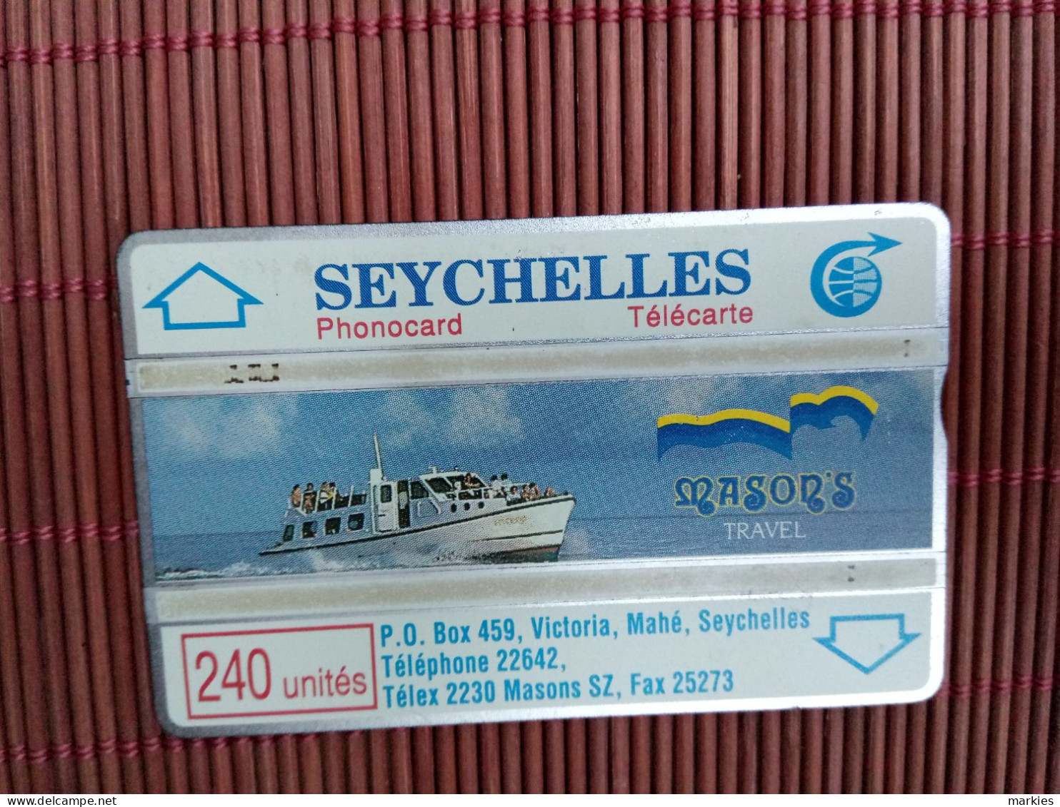 Landis & Gyr Phonecard 207 A Used Rare - Seychellen