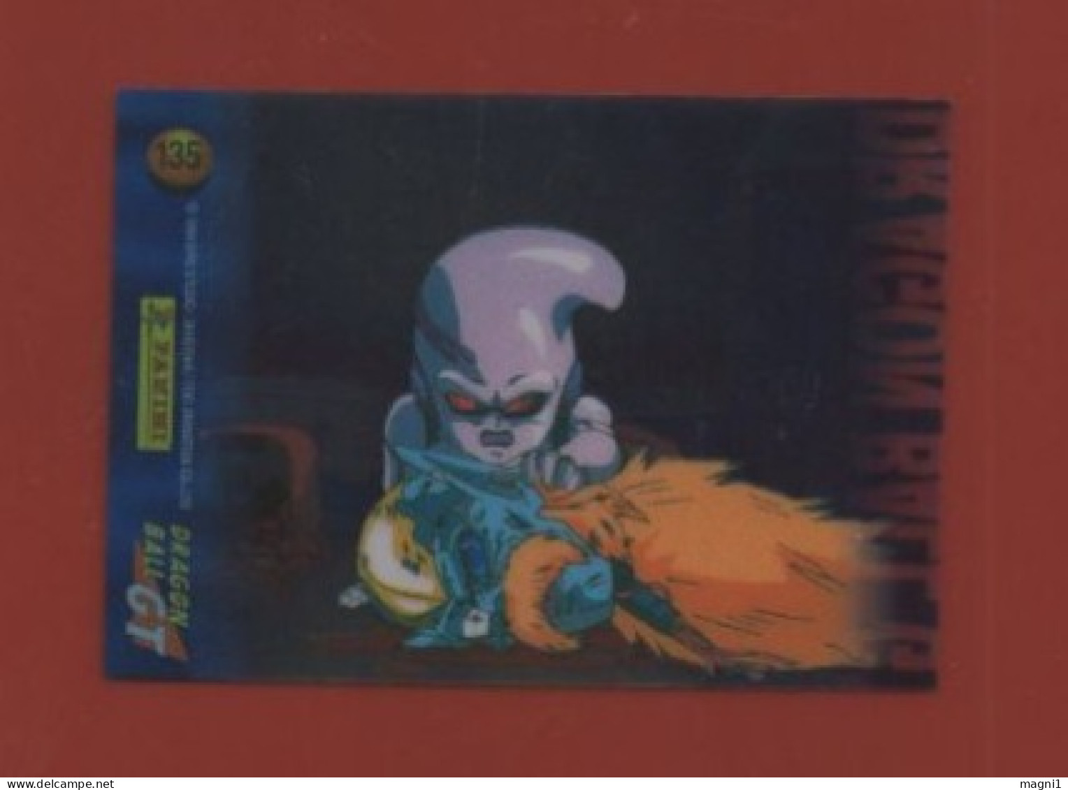 DRAGON BALL GT - Lamincards N° 135 - Dragonball Z