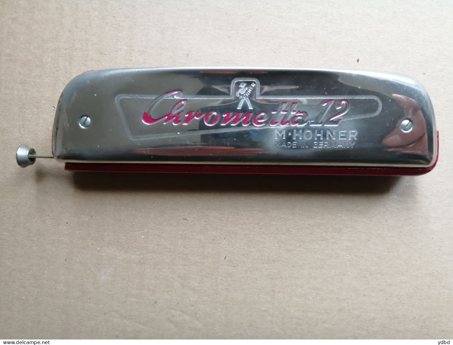 UN HARMONICA CHROMETTA 12  -M HOHNER ET SON ETUI - Instrumentos De Música