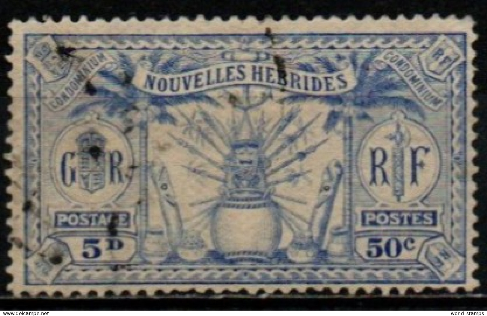 NOUVELLES-HEBRIDES 1925 O - Gebraucht