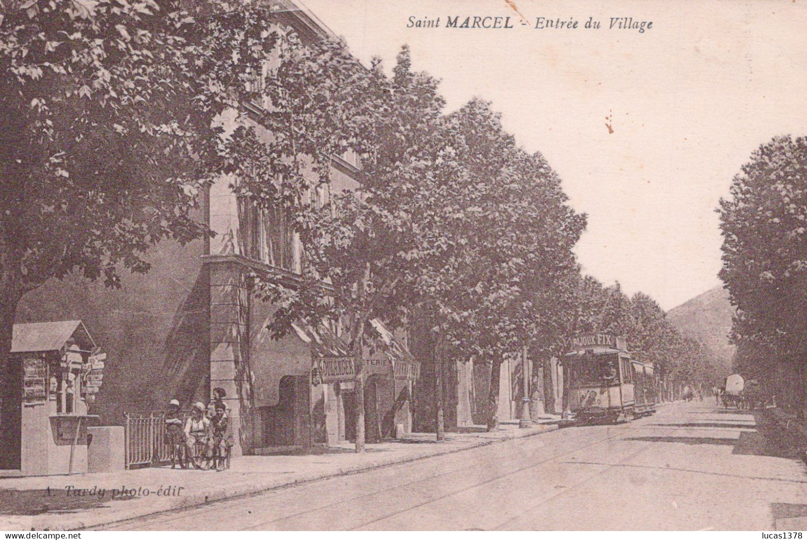 13 / MARSEILLE / SAINT MARCEL / ENTREE DU VILLAGE / TRAMWAY - Saint Marcel, La Barasse, Saintt Menet