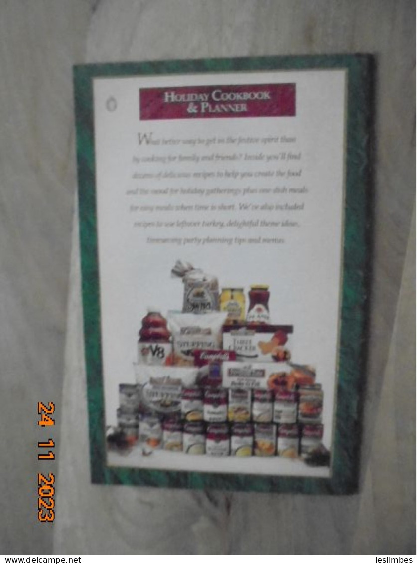 Campbell's Holiday Cookbook & Planner - Campbell Soup Company 1996 - Nordamerika