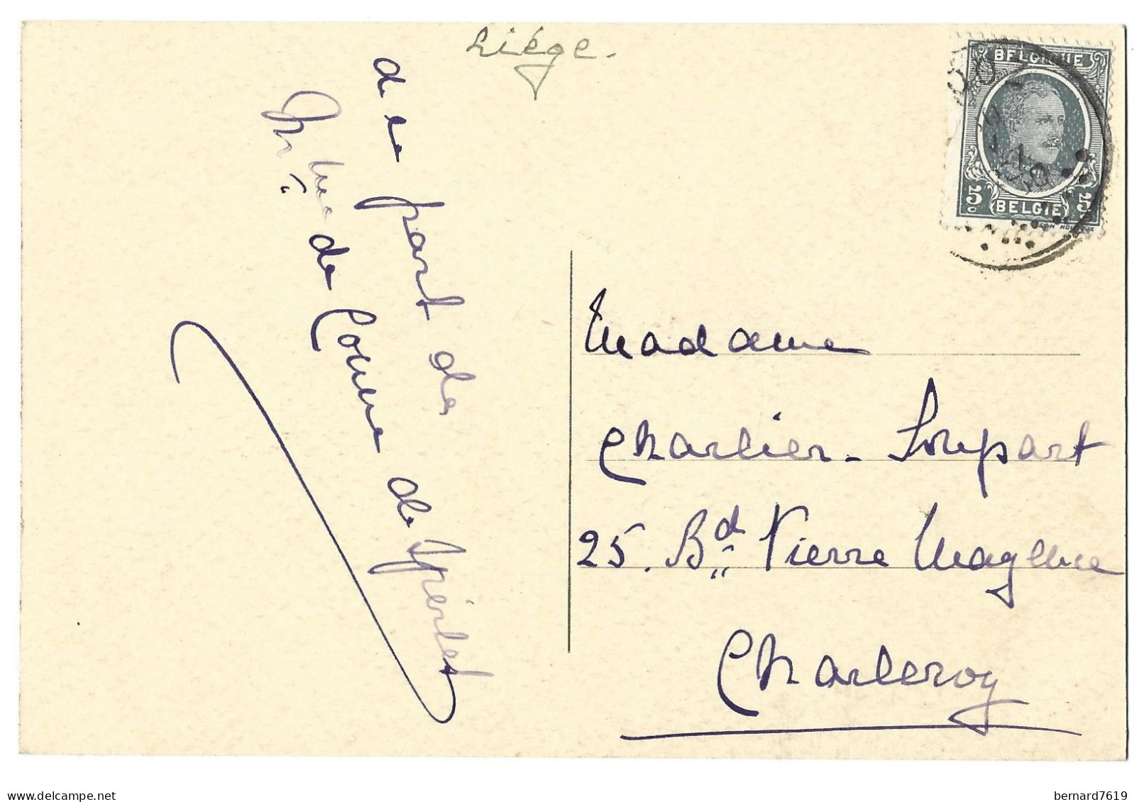 Belgique  - Trooz -  Le Cochetay - Carte  Signee   Mme  Corinne De Sperles - Trooz