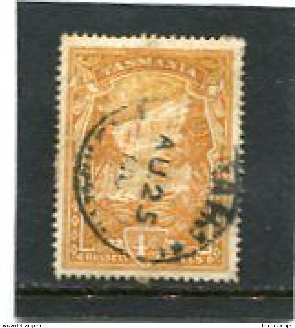 AUSTRALIA/TASMANIA - 1900  4d  RUSSEL FALLS  FINE USED  SG 234 - Used Stamps