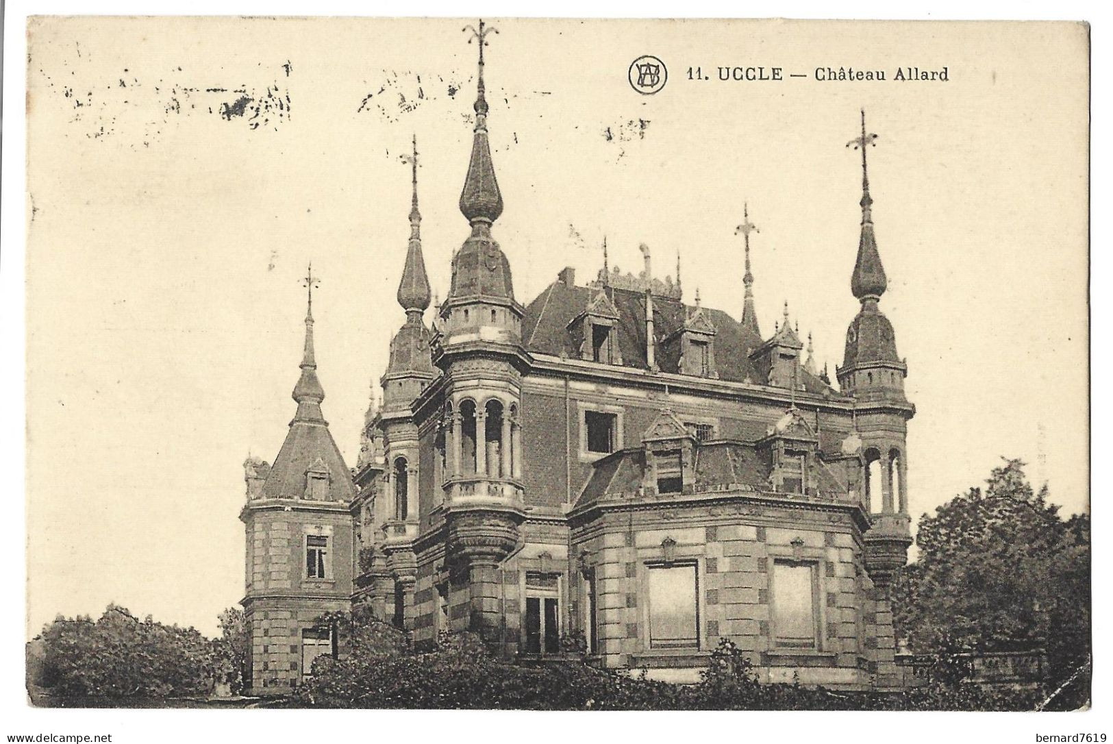 Belgique  - Uccle -  Chateau Allard - Trooz