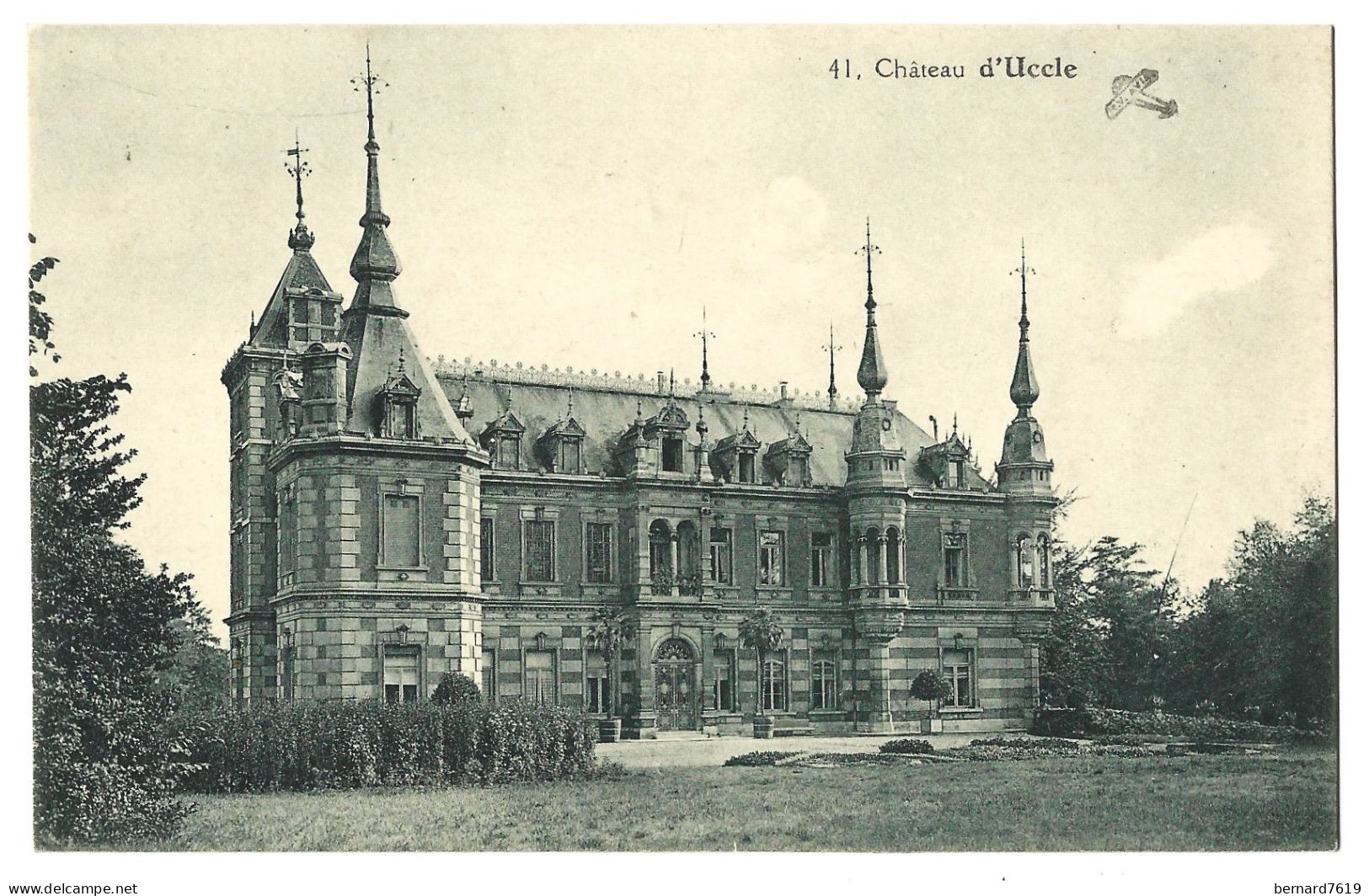 Belgique  - Uccle -  Chateau  D'uccle - Trooz