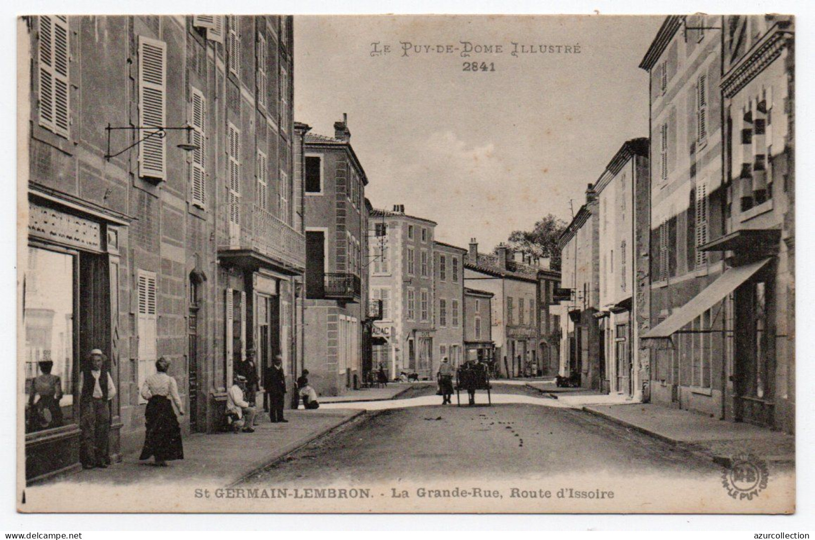 La Grande Rue, Route D'Issoire - Saint Germain Lembron