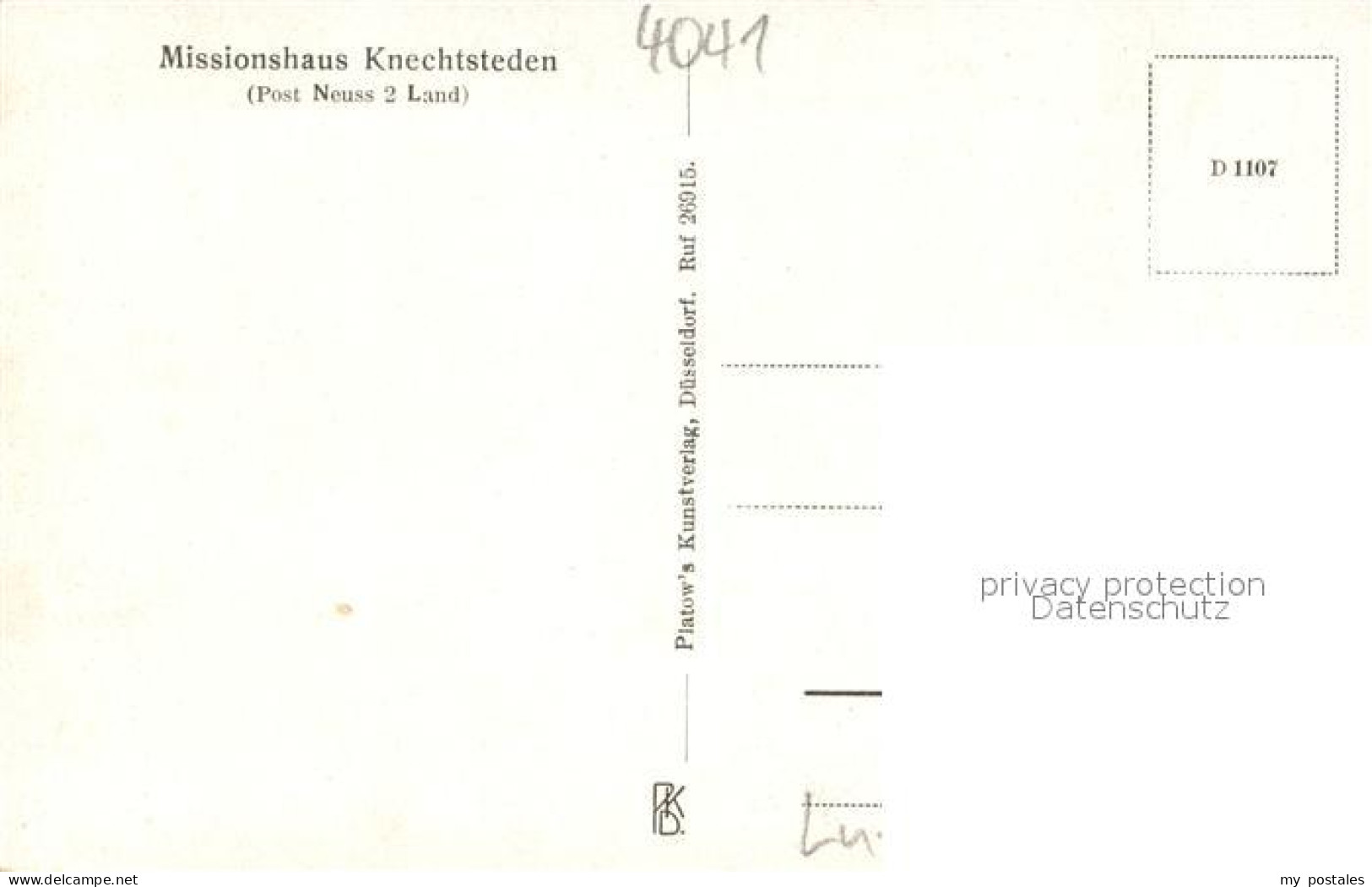 73748731 Knechtsteden Missionshaus Knechsteden Fliegeraufnahme Knechtsteden - Dormagen