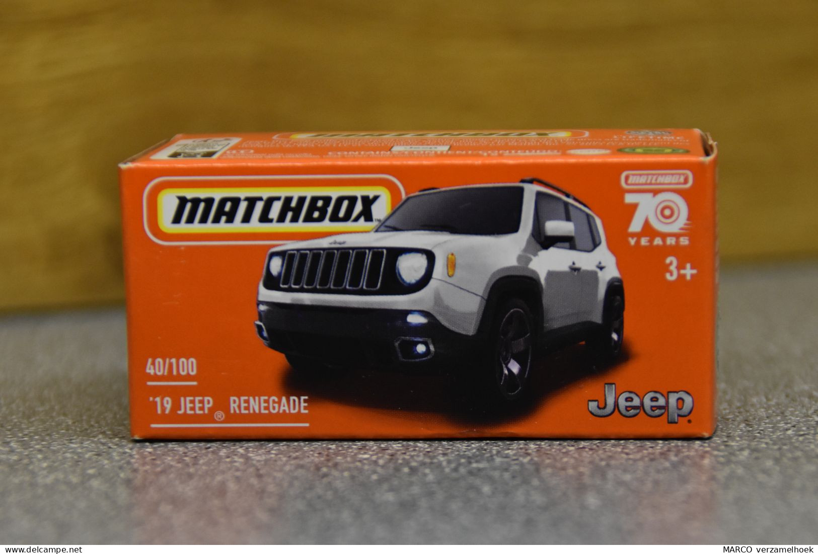 Mattel - Matchbox 70 Years 40/100 JEEP Renegade - Matchbox (Mattel)