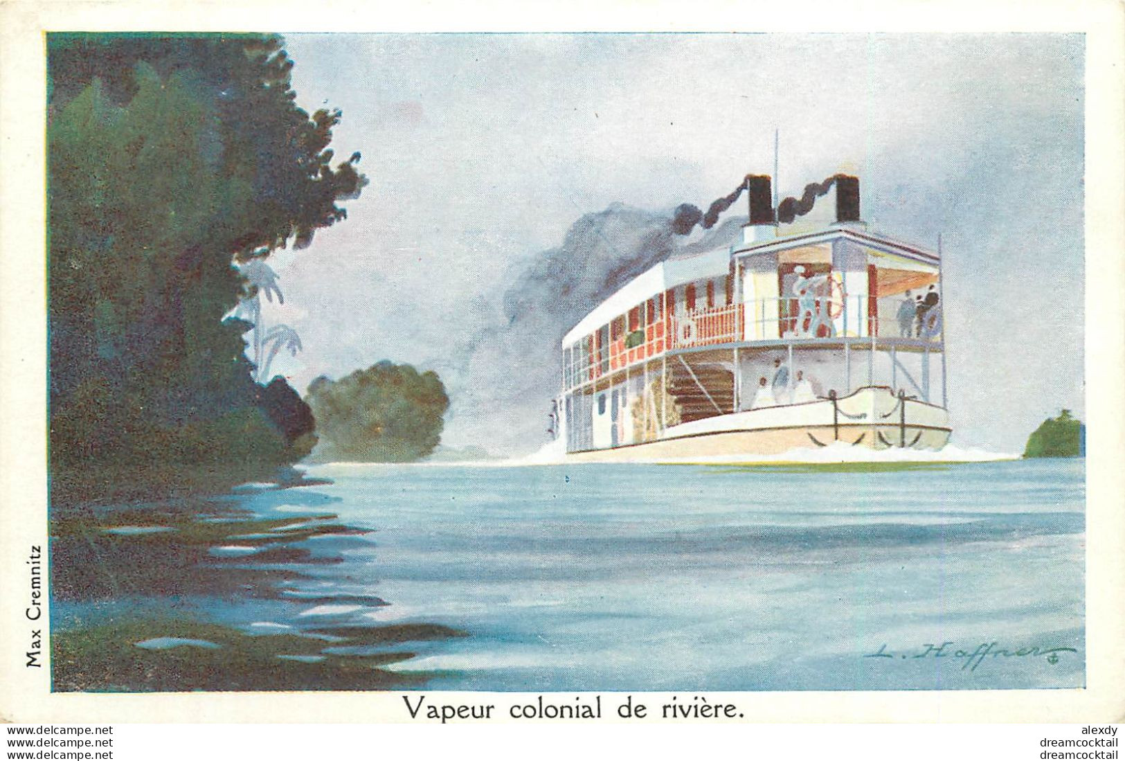 Top Promotion 4 Cpa BATEAUX NAVIRES. "Jacques Cartier" "Vapeur Colonial" "Les Pilotins" Croiseur Tourville" - Sammlungen & Sammellose