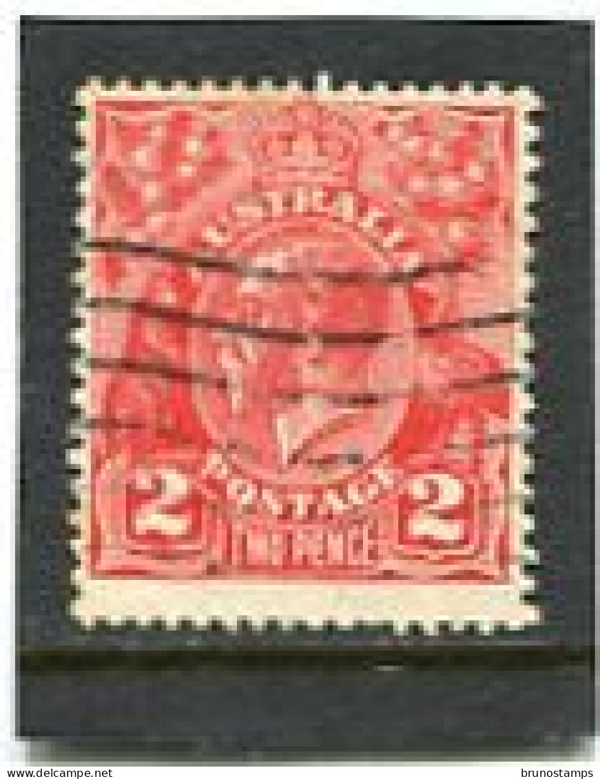 AUSTRALIA/TASMANIA - 1903  SERVICE  2d  RED   PERF  T  FINE USED  Yv 5 - Gebraucht