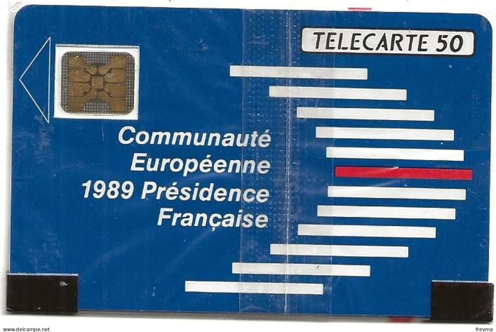 Telecarte Publique F107 Communauté Europeene 50 Unités NBS SC4 - 1989