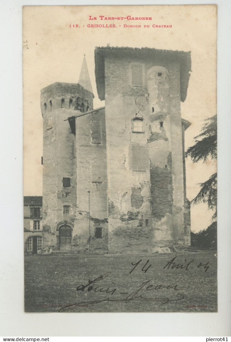 GRISOLLES - Donjon Du Château - Grisolles