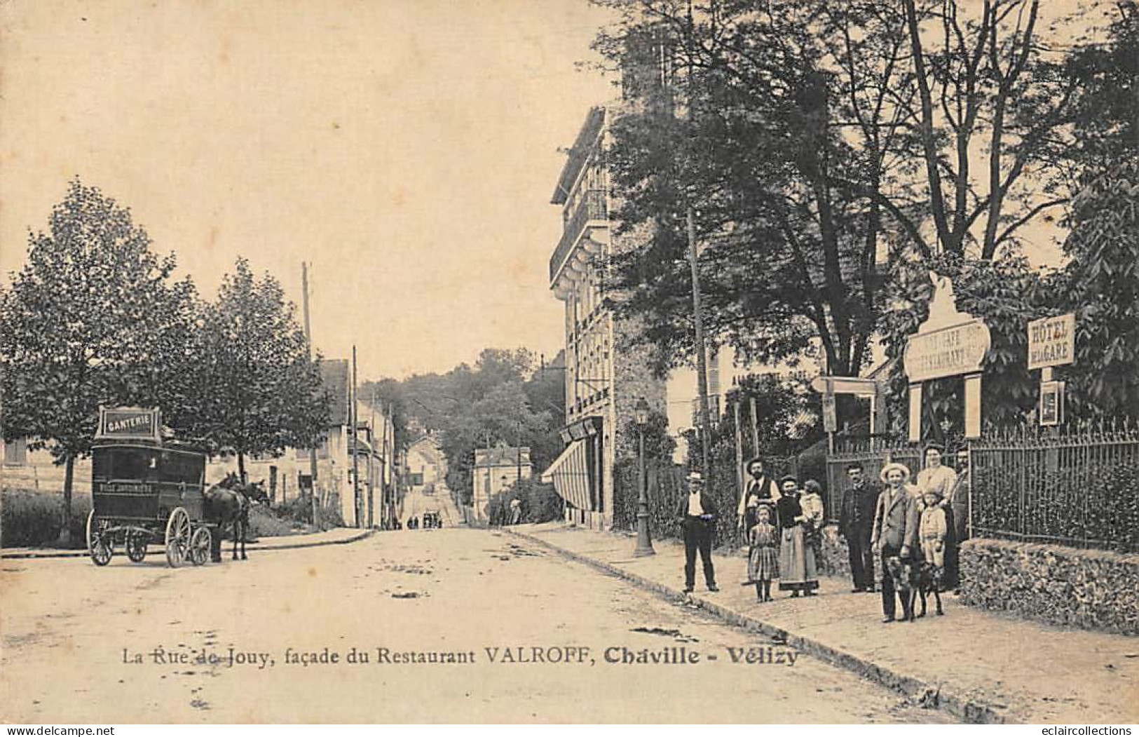 Chaville        92        Rue De Jouy. Restaurant Valroff           (Voir Scan) - Chaville