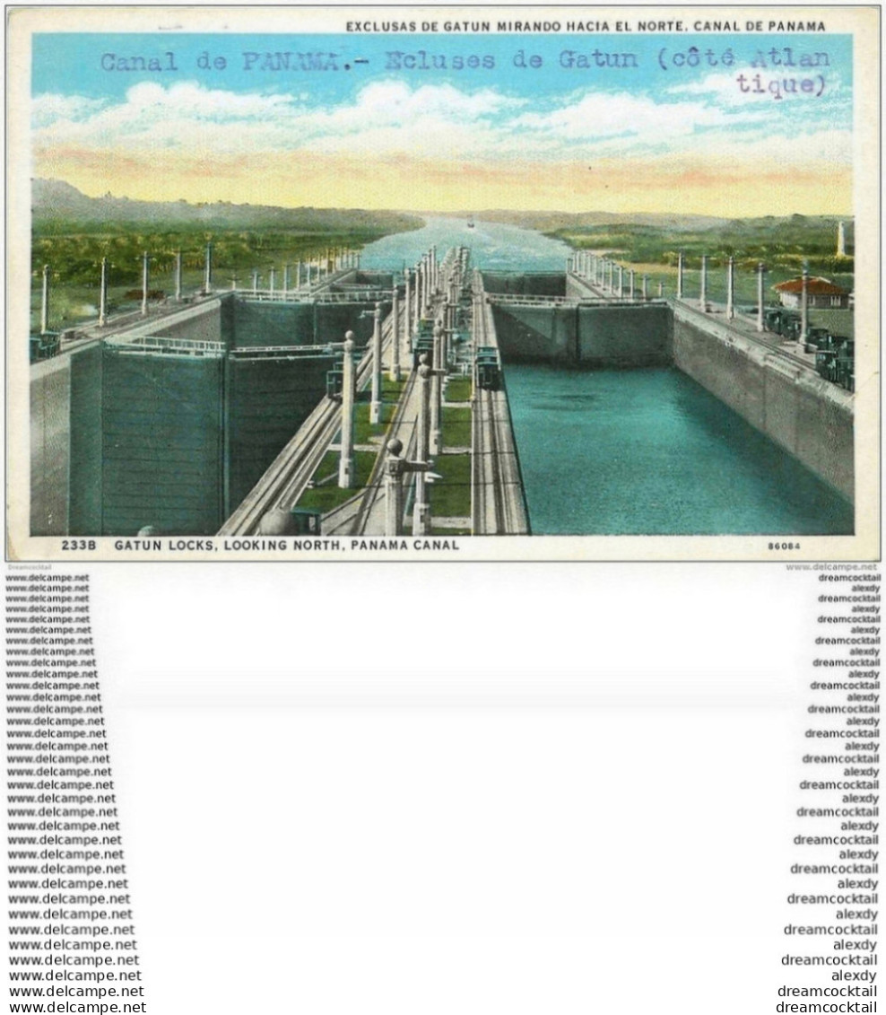 PANAMA CANAL. Gatun Locks Looking North Ecluses - Panama