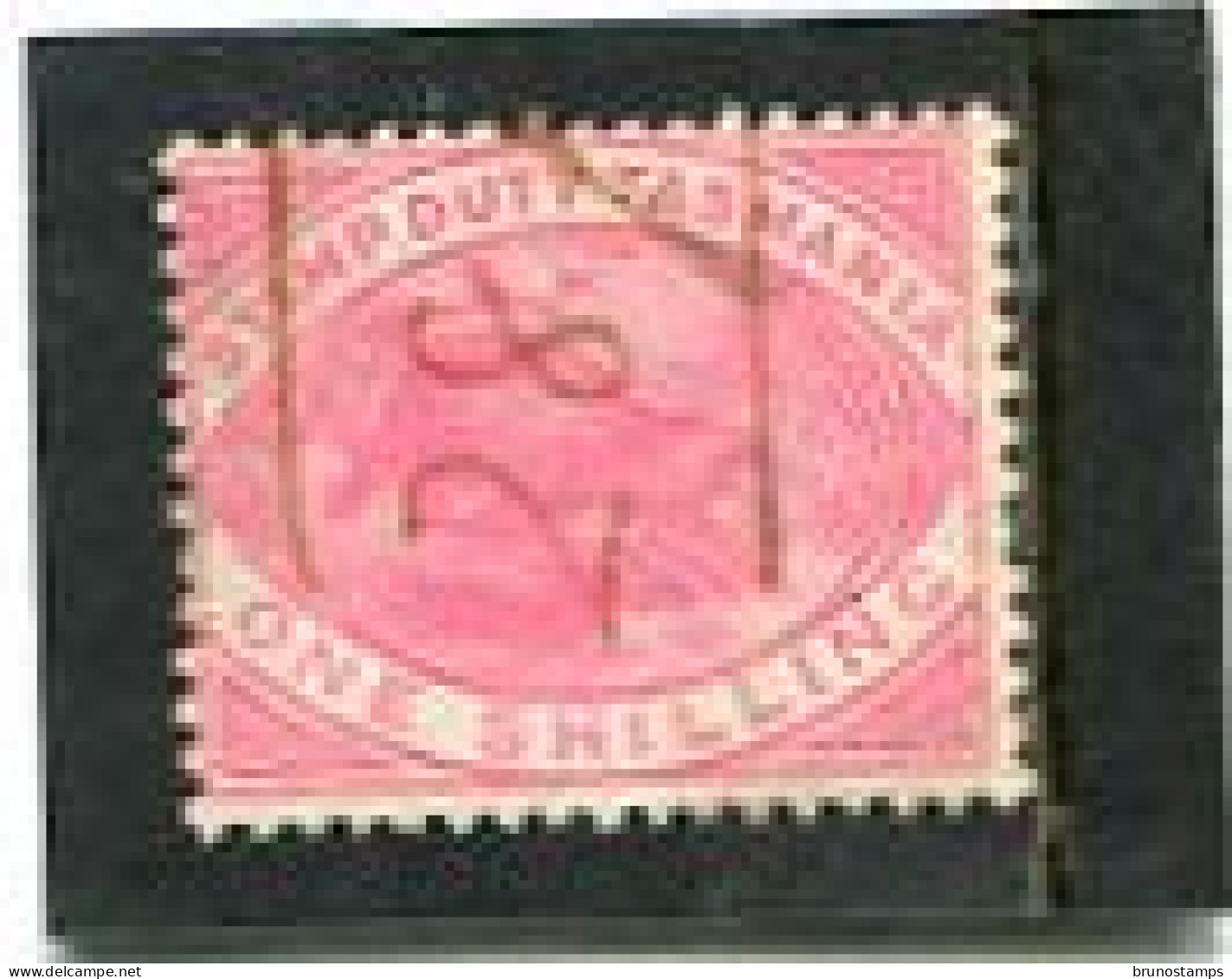 AUSTRALIA/TASMANIA - 1880  1s  STAMP DUTY  USED  Yv 7 - Used Stamps