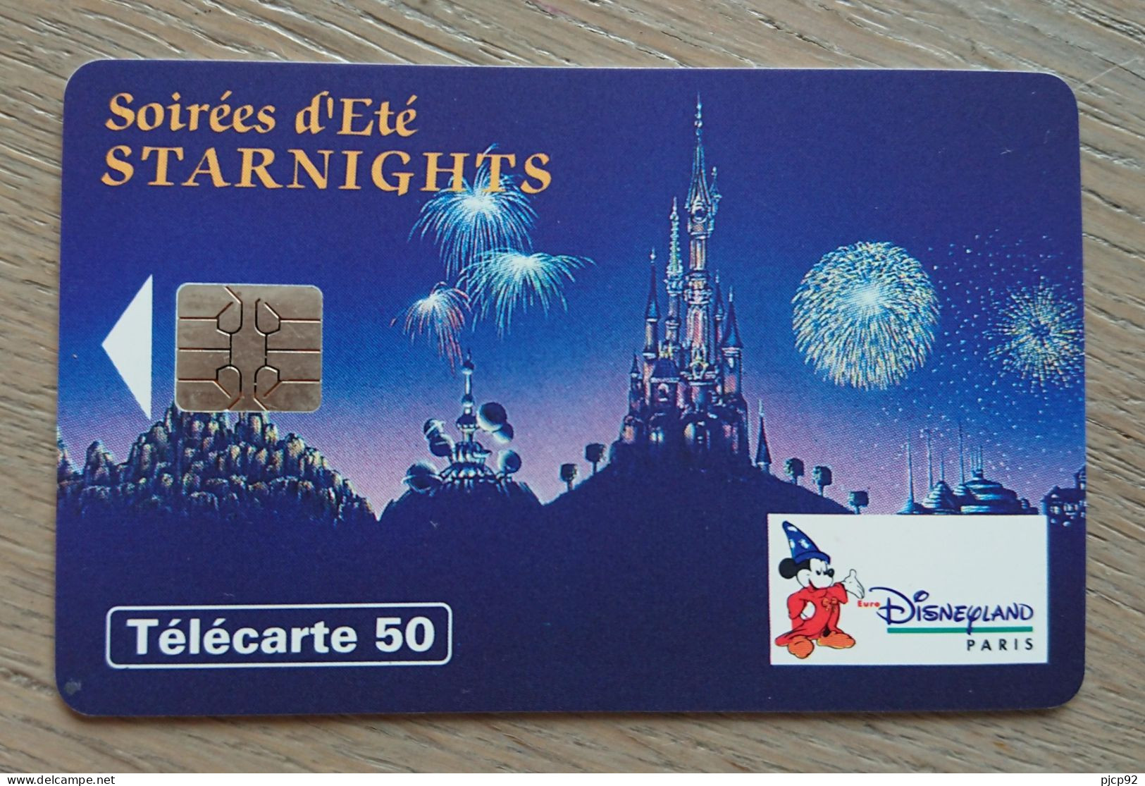 France -  1993 - Télécarte 50 Unités - Starnights à Euro Disney - 1994