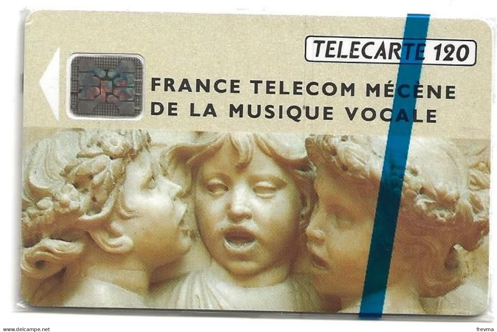 Telecarte Publique F292 Musique Vocale 50 Unités NSB SC5 - 1992