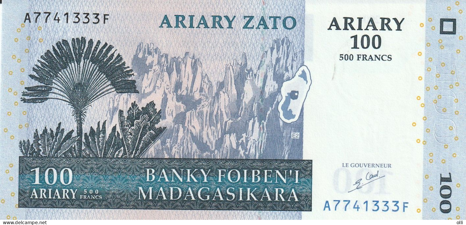 MADAGASCAR 100 ARIARY 2004   P-86 UNC - Madagaskar