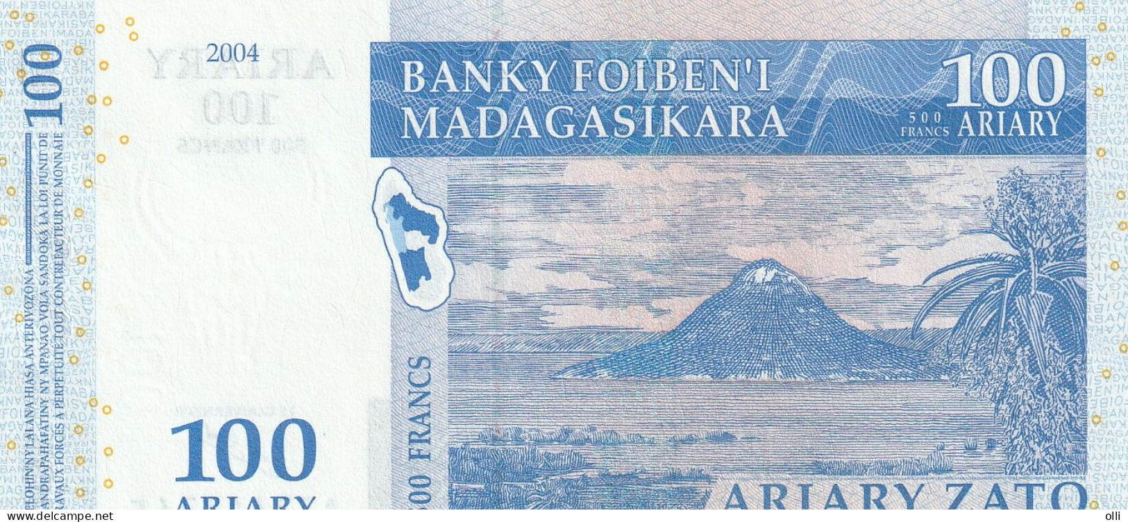 MADAGASCAR 100 ARIARY 2004   P-86 UNC - Madagaskar