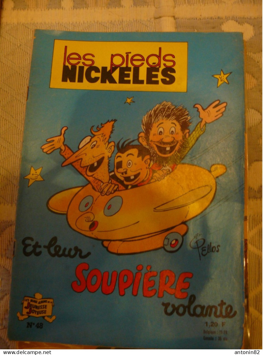 Les Pieds Nickelés N° 48  Et Leur Soupière Volante - Pieds Nickelés, Les